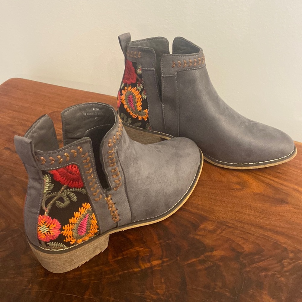 Wild G Embroidered Boots
